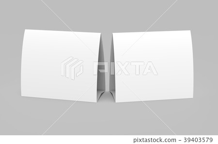 Blank paper tent template Blank paper tent template 39403579