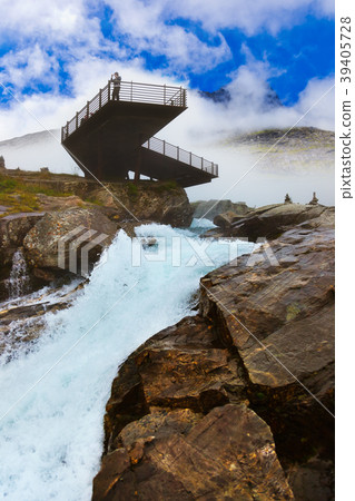Stigfossen waterfall and viewpoint - Norway 39405728