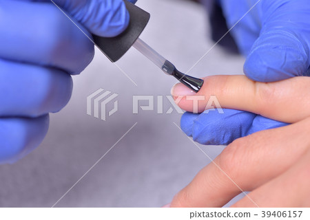 Nail Care And Manicure. Closeup Nail Care And Manicure. Closeup 39406157