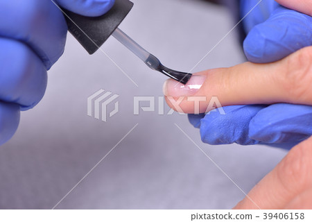 Nail Care And Manicure. Closeup Nail Care And Manicure. Closeup 39406158