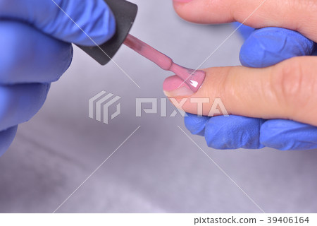 Nail Care And Manicure. Closeup Nail Care And Manicure. Closeup 39406164
