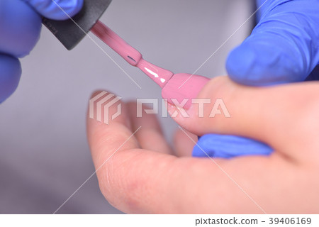 Nail Care And Manicure. Closeup Nail Care And Manicure. Closeup 39406169