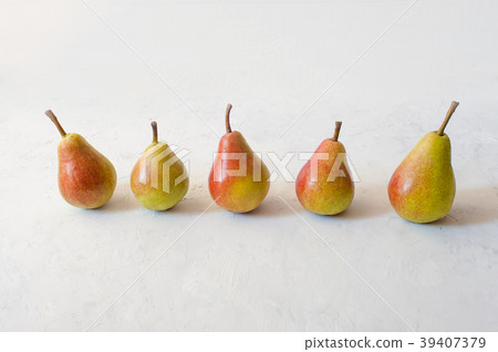 Fruit background. Fresh organic pears on old wood. Fruit background. Fresh organic pears on old wood. 39407379