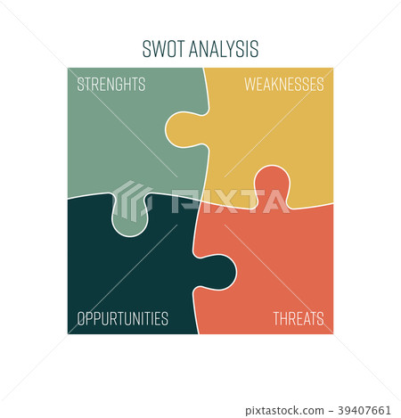 SWOT Business Infographic Diagram, or SWOT matrix SWOT Business Infographic Diagram, or SWOT matrix 39407661