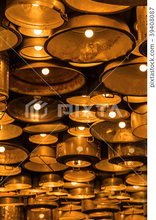 Beautiful Vintage Lighting decor for building  39408087