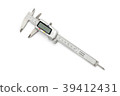 digital vernier caliper isolated on white 39412431