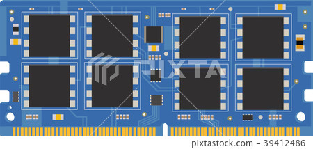 Personal computer memory module. RAM. Personal computer memory module. RAM. 39412486