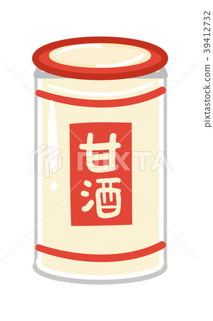 Illustration material of sweet sake Illustration material of sweet sake 39412732