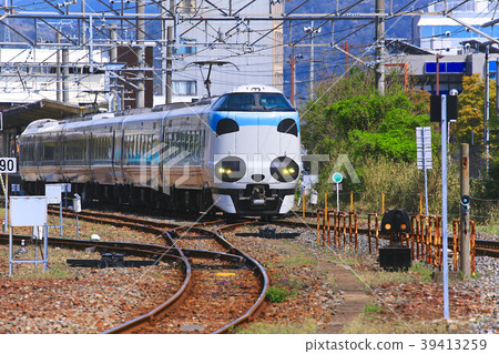 Panda Kuroshio No. JR 287 Panda face Express Train Kuroshio 15 39413259