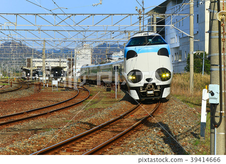 Panda Kuroshio No. JR 287 Panda face Express Train Kuroshio 19 Panda Kuroshio No. JR 287 Panda face Express Train Kuroshio 19 39414666