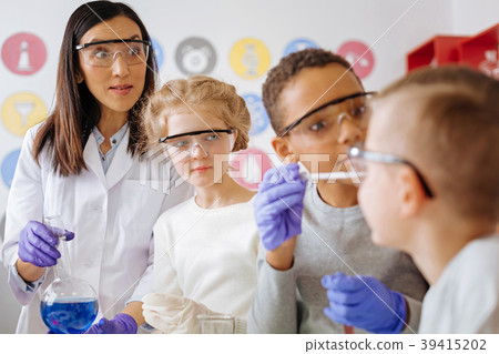 Chemistry teacher being worried about wrong 39415202
