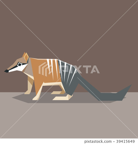 Flat design Numbat Flat design Numbat 39415649