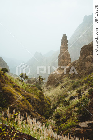 Santo Antao. Cape verde. Xo-Xo valley with amazin Santo Antao. Cape verde. Xo-Xo valley with amazin 39418379