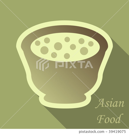 miso soup japanese food graphic object top view 39419075