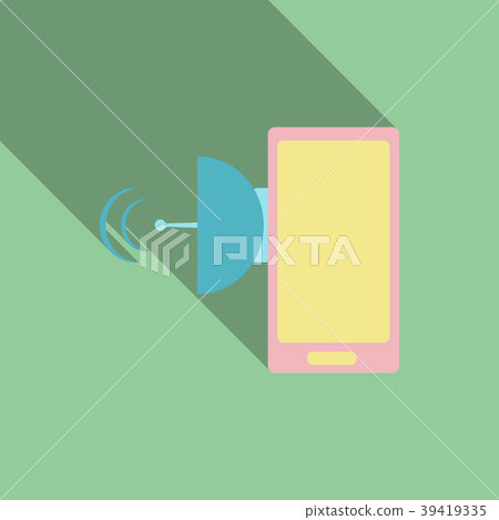 Abstract style modern and vintage mobile gadgets Abstract style modern and vintage mobile gadgets 39419335