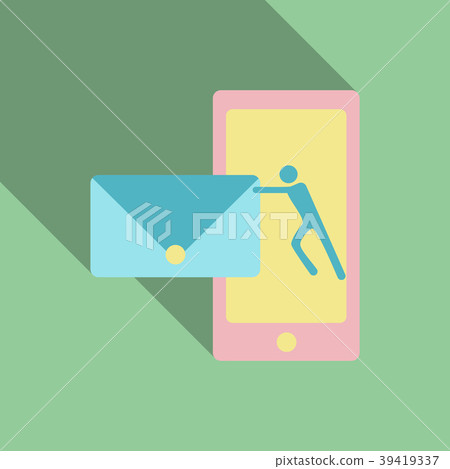 Abstract style modern and vintage mobile gadgets Abstract style modern and vintage mobile gadgets 39419337