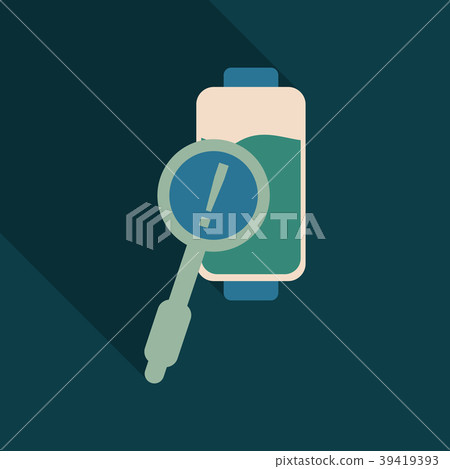 Discharged and fully charged battery smartphone - Discharged and fully charged battery smartphone - 39419393