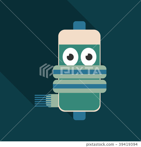 Discharged and fully charged battery smartphone - Discharged and fully charged battery smartphone - 39419394