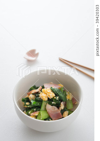 Spring three color stir-fry Spring three color stir-fry 39420303