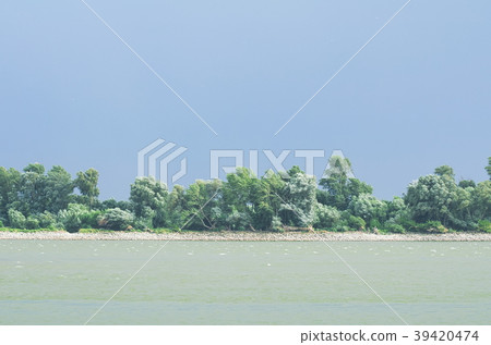 Danube River Storm Danube River Storm 39420474