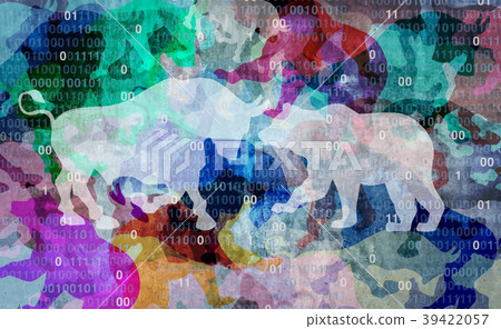 Stock Market Abstract Background 39422057