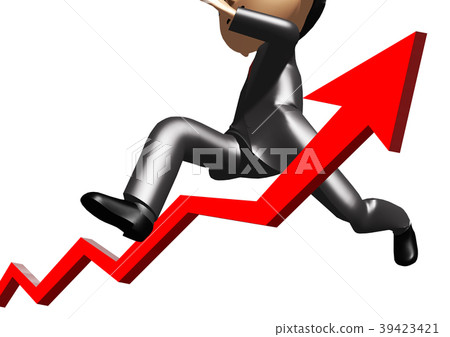 Arrows and businessmen 39423421