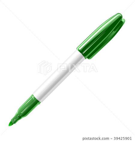 Sign pen green 39425901