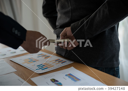 Business Corruption and bribery concept 39427148