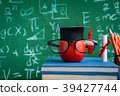 Apple Knowledge Symbol and Pencil Books 39427744