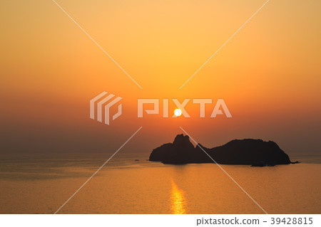 在神樂島上的日落 在神樂島上的日落 39428815