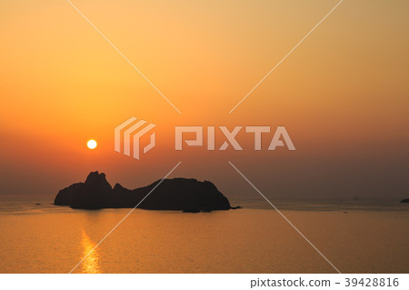 在神樂島上的日落 在神樂島上的日落 39428816