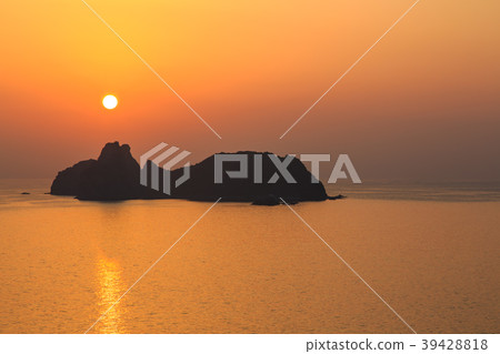 在神樂島上的日落 在神樂島上的日落 39428818