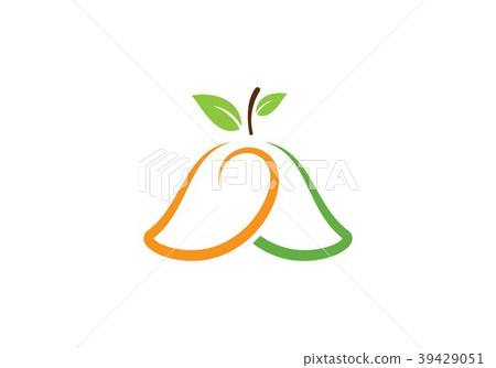 Mango vector logo Mango vector logo 39429051