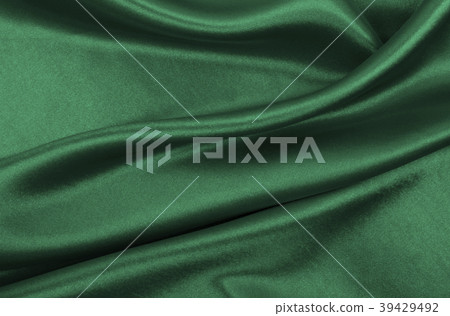 Smooth elegant green silk or satin luxury cloth Smooth elegant green silk or satin luxury cloth 39429492