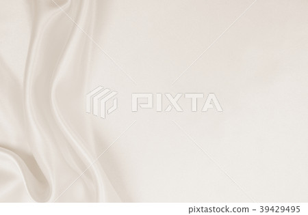 Smooth elegant golden silk or satin luxury cloth 39429495