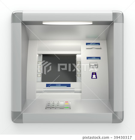 Atm machine on wall 39430317