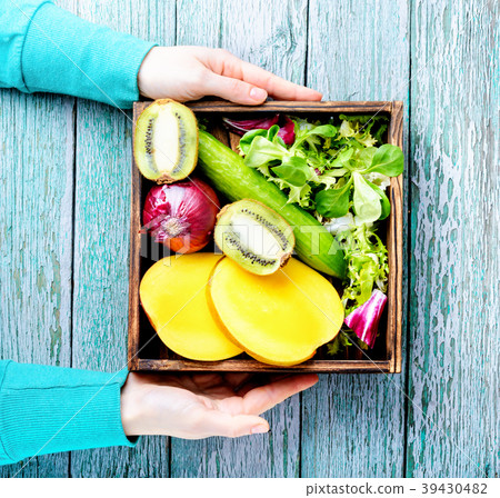 Colorful fruits and vegetables Colorful fruits and vegetables 39430482