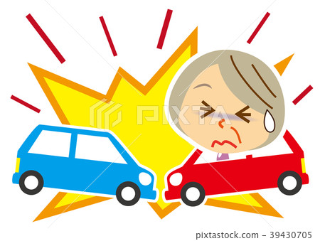 Frontal collision grandmother 39430705