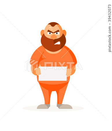 Prisoner thug vector Prisoner thug vector 39432073