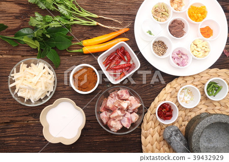 Herb ingredient of Tom Yum spicy soup 39432929