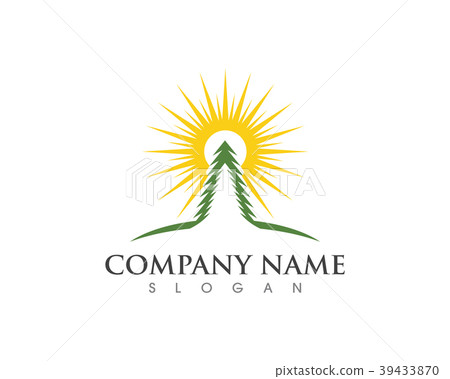 Cedar tree Logo template vector Cedar tree Logo template vector 39433870