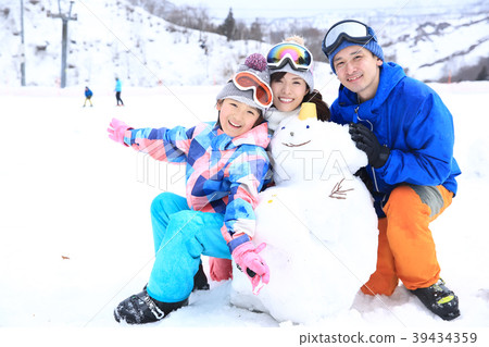 家庭滑雪 家庭滑雪 39434359