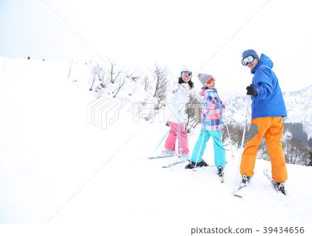 家庭滑雪 家庭滑雪 39434656