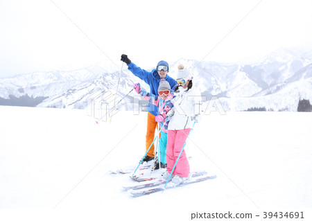 家庭滑雪 39434691