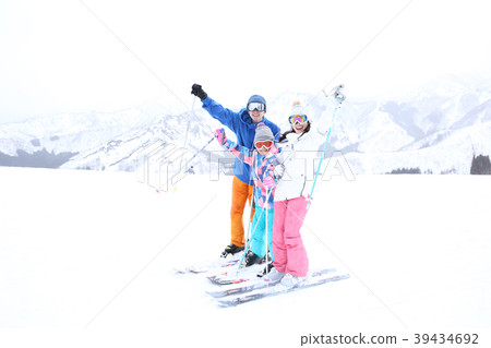 家庭滑雪 39434692