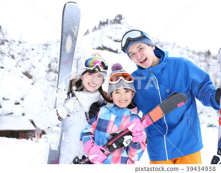 Family ski 39434938