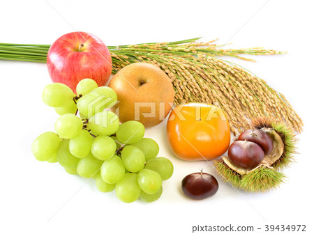 Rice ears and fruits-19549 39434972