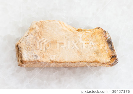 raw Shale stone on white marble 39437376