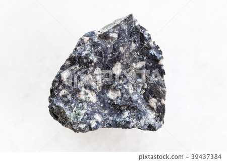 raw Andesite stone on white marble raw Andesite stone on white marble 39437384