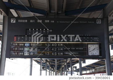 反向翻板式引導顯示機（京急川崎站） 39438001